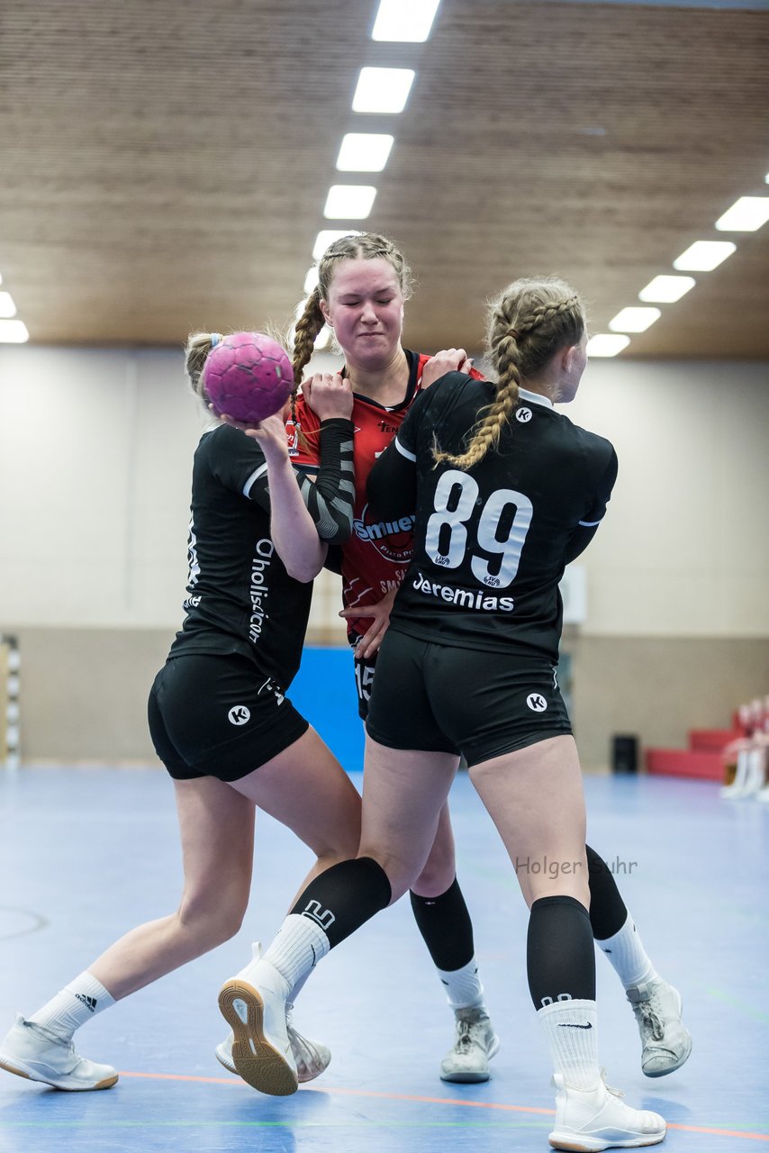 Bild 224 - B-Juniorinnen SG HH Nord - SV Henstedt Ulzburg : Ergebnis: 23:22